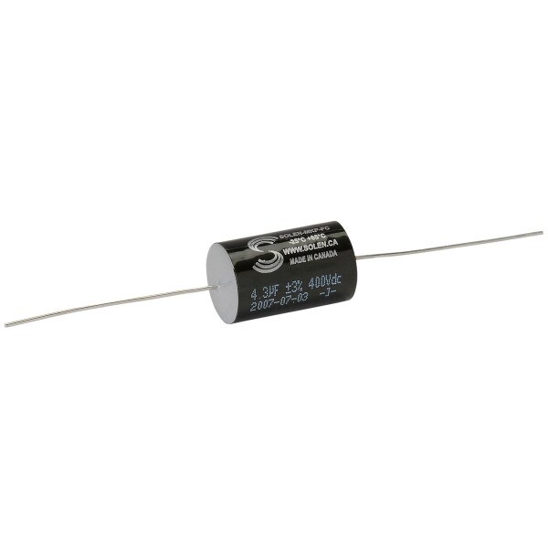 Main product image for Solen 4.3uF 400V Polypropylene Capacitor 027-550